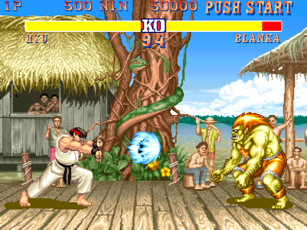Street Fighter II in Correct 4:3